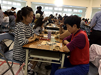 花蓮親子純碁大会、参加者200人で開催