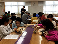 練馬区の小学校で純碁教室を開催