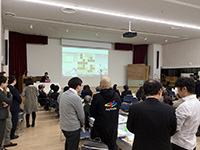 日本棋院東京棋士会の懇親会で純碁入門教室