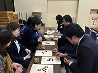 日本棋院東京棋士会の懇親会で純碁入門教室